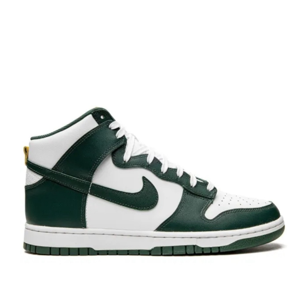 Nike Dunk High Australia Green White Sneakers 6Y = 7.5/8 Women’s